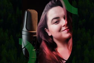 do a lithuanian voice over young female voice