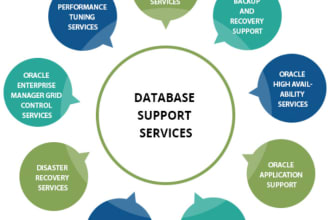 provide core oracle database administrator  dba support