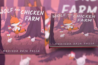 draw a custom illustration for your book cover
