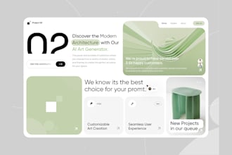 design minimalist ui ux design for websites or mobile apps
