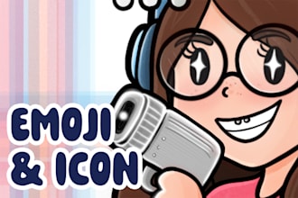 create custom emojis and icons