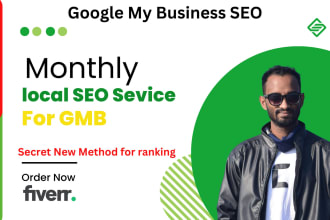 do monthly local SEO for google my business page ranking