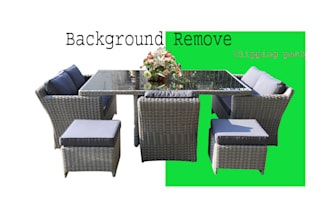 cut out background removal and clipping path  shadow 24 hours