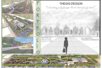 design thesis portfolios for architecture and other students