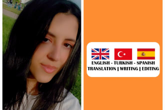 translate professionally from english to spanish also turkish azerbaijani