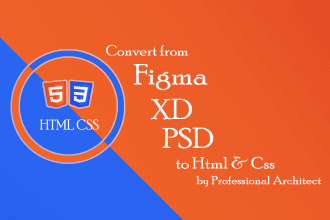 be your frontend developer for responsive figma to HTML