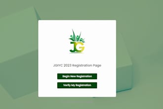 develop a quality event or conference registration portal