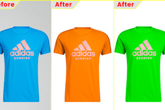 do photo color change, color correction, photoshop editing