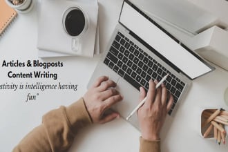write articles, and content for your finance related website