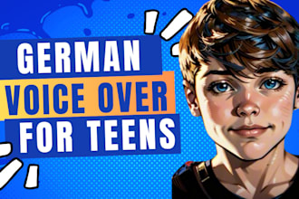 voice over german kids and teens