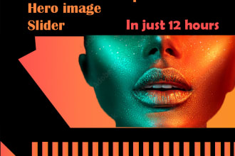 design website banner, hero image, slider, header or web banner