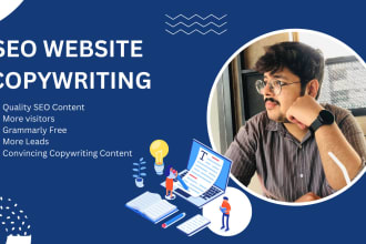 write SEO website content or copy that converts
