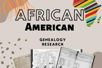 research your african american genealogy
