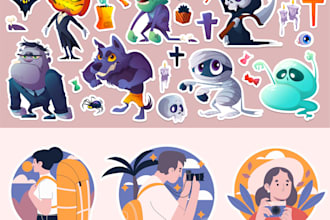 create custom stickers and unique sticker designs