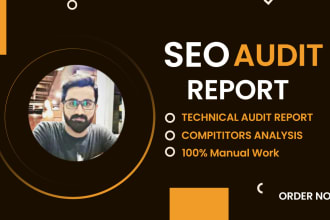 provide technical seo audit report of your website with detail analysis