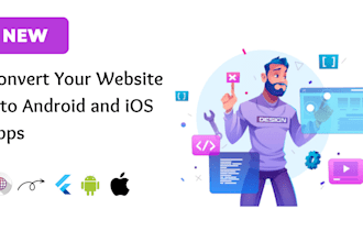 convert responsive websites into android and ios apps