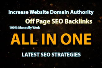 boost your website ranking, complete off page SEO strategy