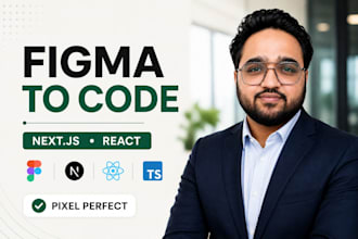 convert figma to react js, figma to next js or figma to html