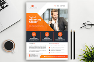 design your custom, corporate flyer