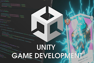 develop a full game using the unity game engine