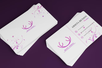 do modern, minimalist, luxury business card and logo design