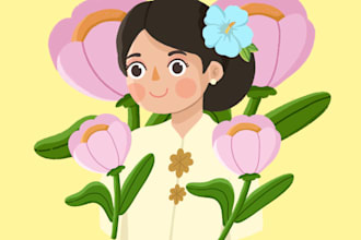 draw cute chibi kawaii potrait of you