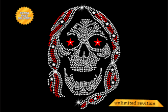 awesome rhinestone design for you