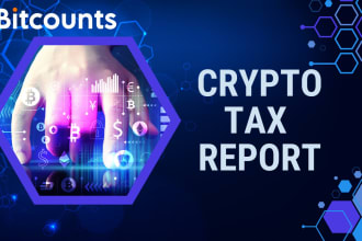 crypto accounting and tax report preparation