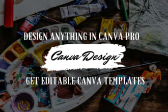 design anything in canva pro, canva design, editable canva templates instagram