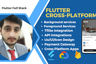 build flutter android and ios apps, flutter stripe, flutter tflite