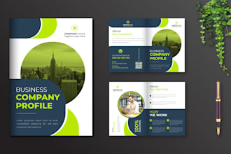 do business proposal, booklet,  bi fold brochure