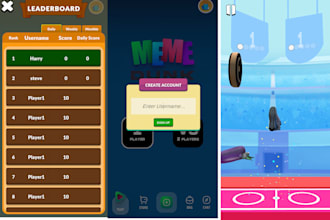 make a mobile game using unity