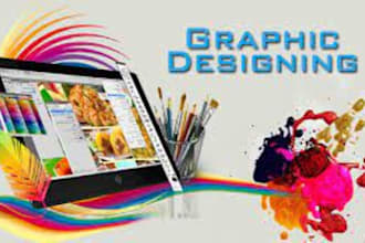 be your graphics designer, logo designer