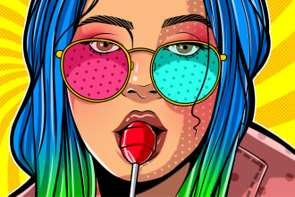 draw your pop art idea