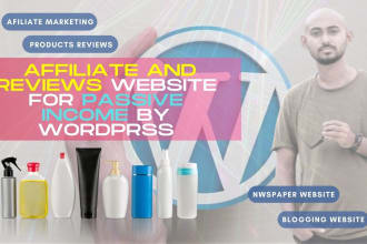 create affiliate product review wordpress website