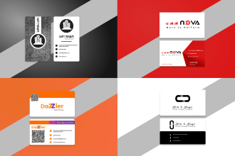 do professional business card and visiting card design