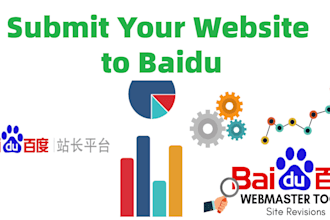 submit and verify your website on baidu webmaster tools