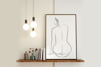 design unique printable line arts