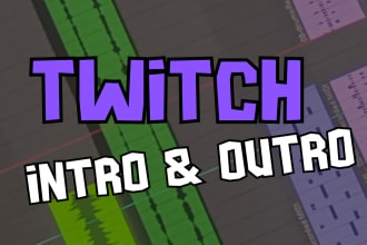 create a musical intro for your podcast, twitch ,vlog