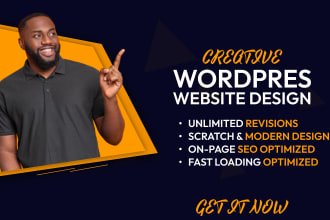 develop, redesign, revamp, wordpress uxui elementor website