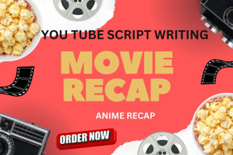 write an engaging movie recap script for your youtube, movie recap video