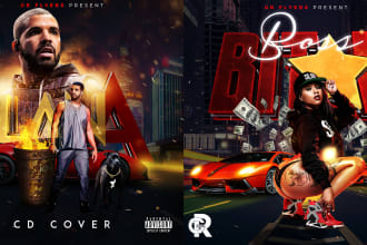 do your album music cover design