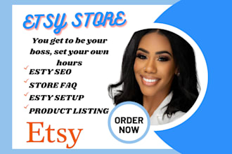 create etsy banner for etsy store, etsy digital product and etsy shop listing