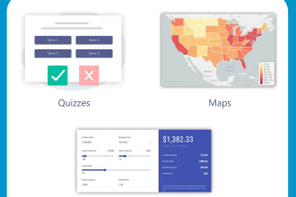 add maps, calculators, custom tools on your shopify website