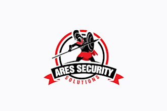 do create modern security logo within 14 hours