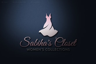 design luxury fashion,beauty,boutique logo with copyrights