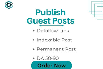 publish guest post at da 60 plus websites with dofollow link