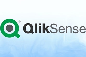 model and build qlik dashboards
