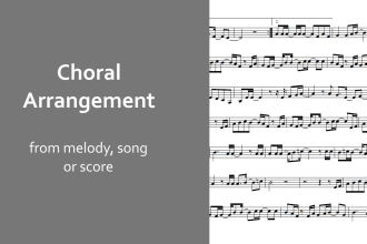 write choir arrangements for your vocal ensemble