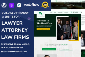 build your attorney, lawyer and law firm website